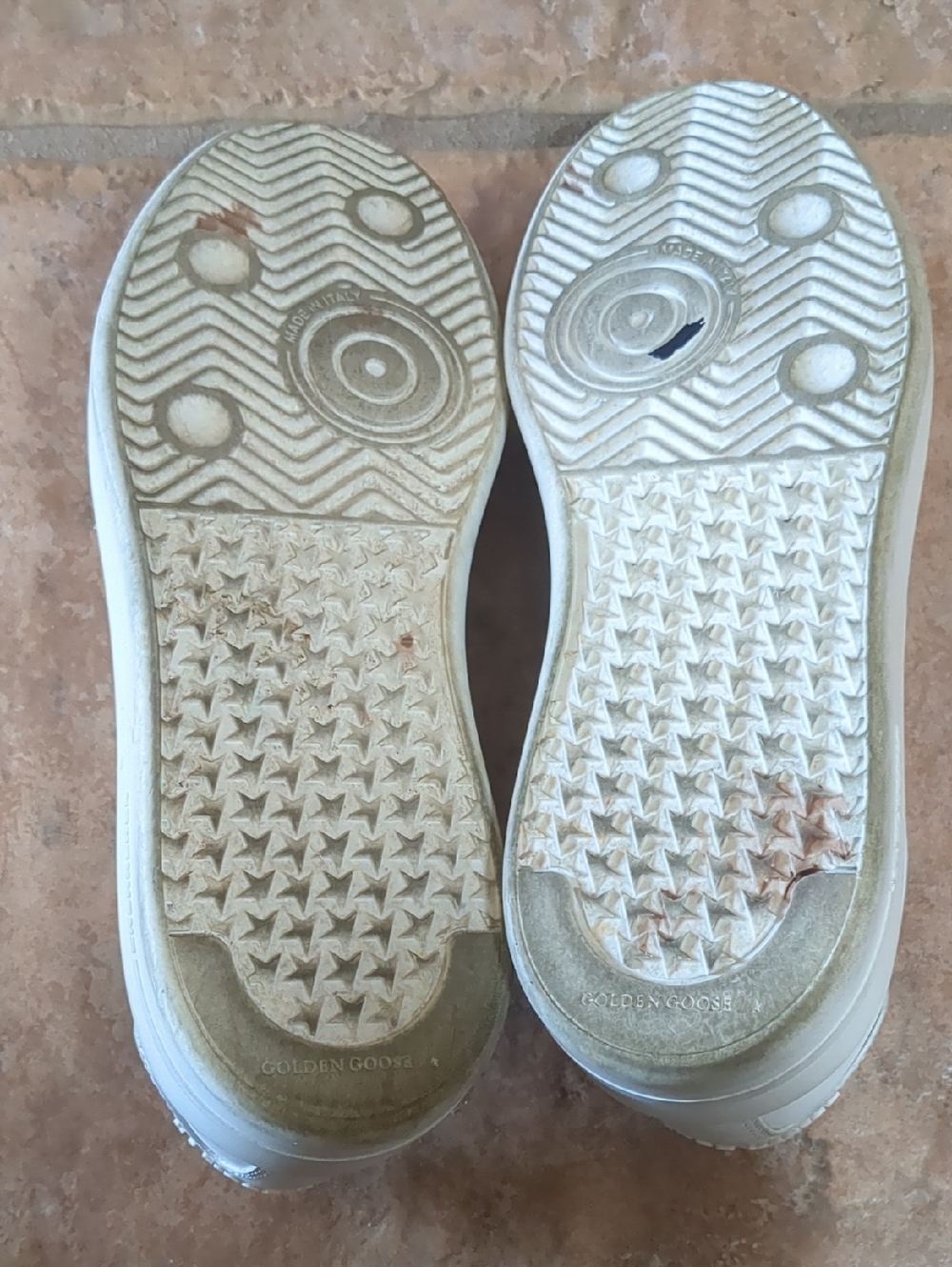 Golden Goose Pure-Star White Sneakers - Picture 6 of 8